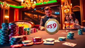 Engage with the high-stakes thrill of urus9 casino poker, featuring stunning chips and an electrifying atmosphere.
