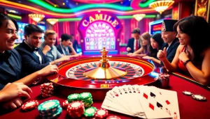 Experience the thrill of a bustling casino with players at the roulette table at https://shbets.net/.